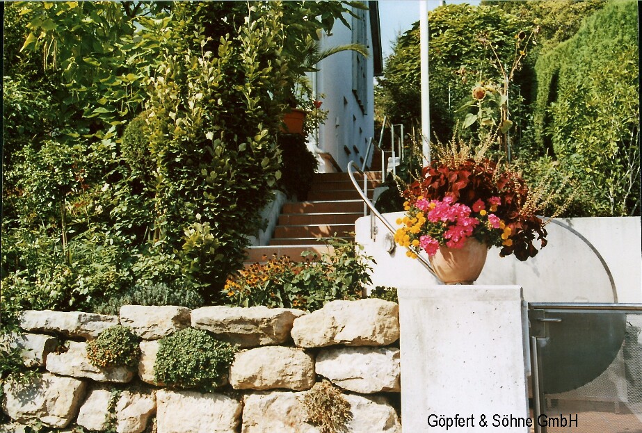 Gartenmauer
